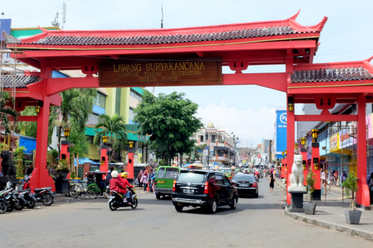 Jalan Suryakencana Pintu Gerbang Lintas Kebudayaan Di Bogor
